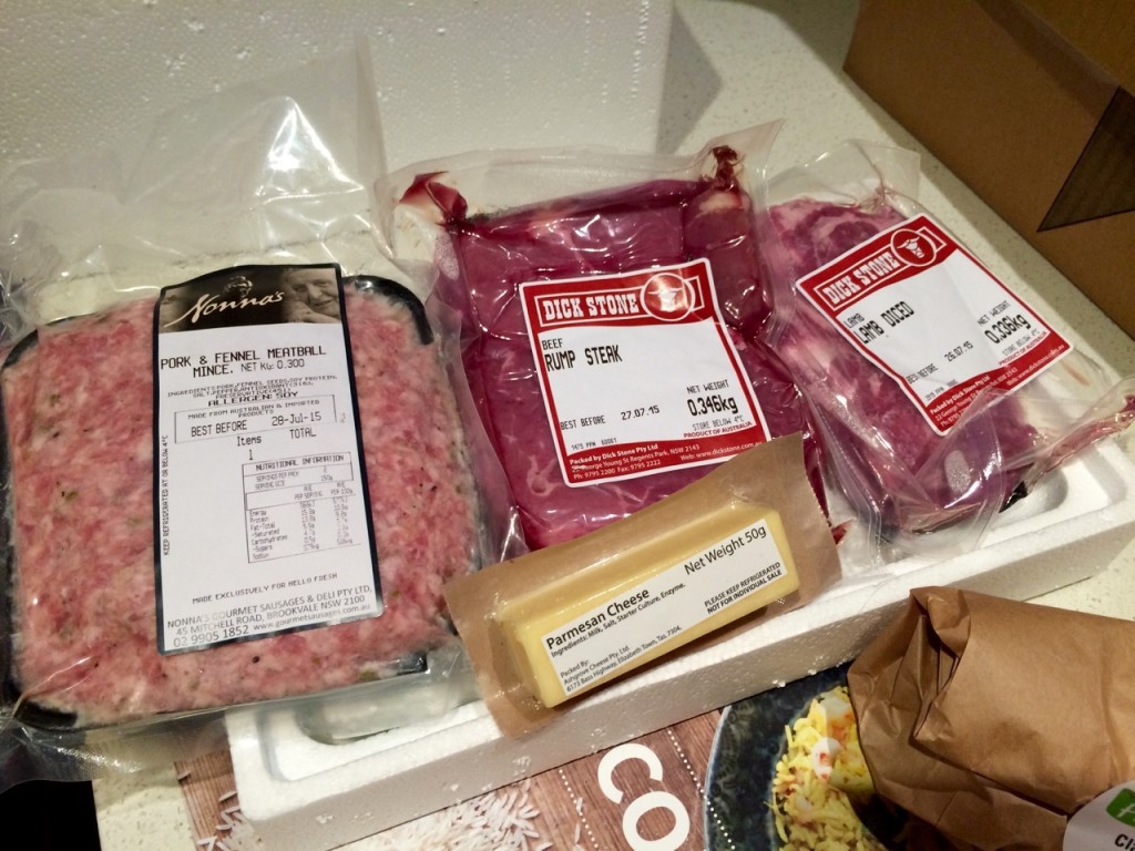 HelloFresh - 1st Delivery Meats