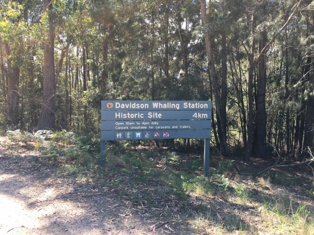 Davidson Whaling Station - Site Entry