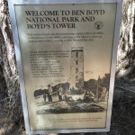 Boyd's Tower - Information Sign