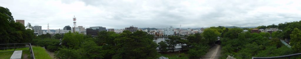 View from Wakayama Castle