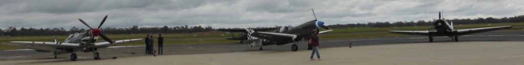 Warbirds on the apron